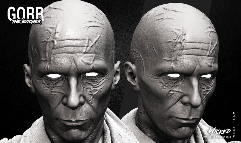 WICKED - Gorr - 3D打印模型|WICKED – Gorr Skulpture – 3D Print Model