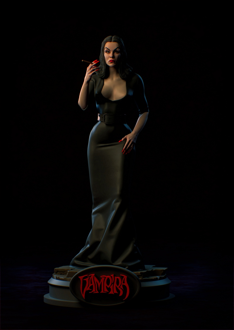 Vampira 3D打印模型|Vampira – 3D Print Model