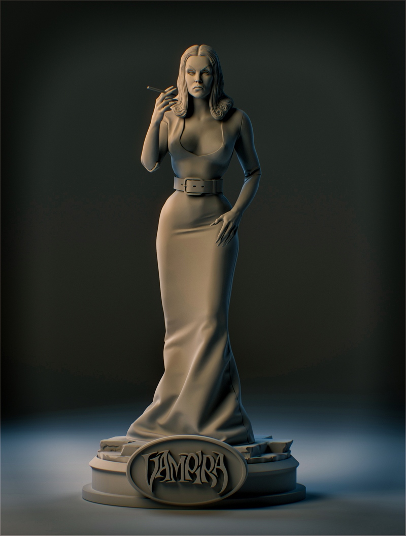 Vampira 3D打印模型|Vampira – 3D Print Model