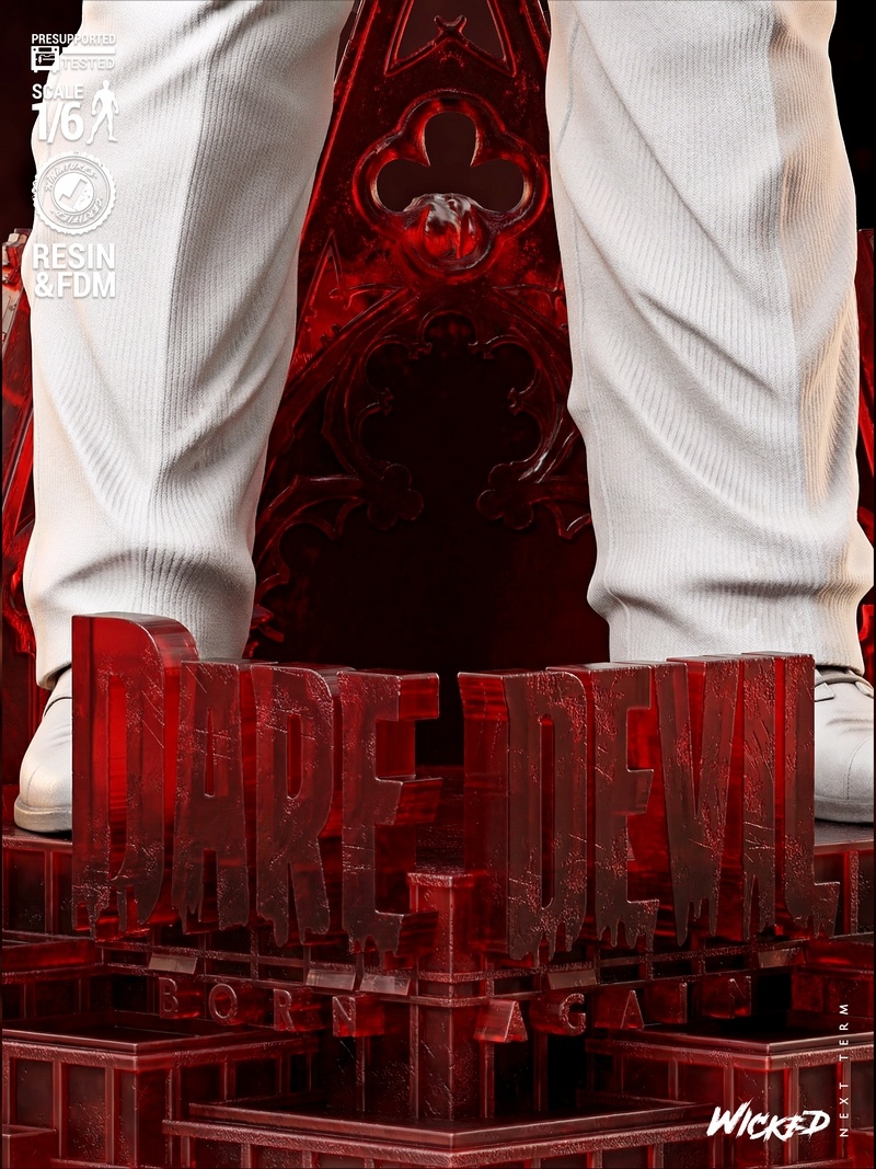 邪恶王冠 3D打印模型|Wicked – Kingpin Sculpture – 3D Print Model