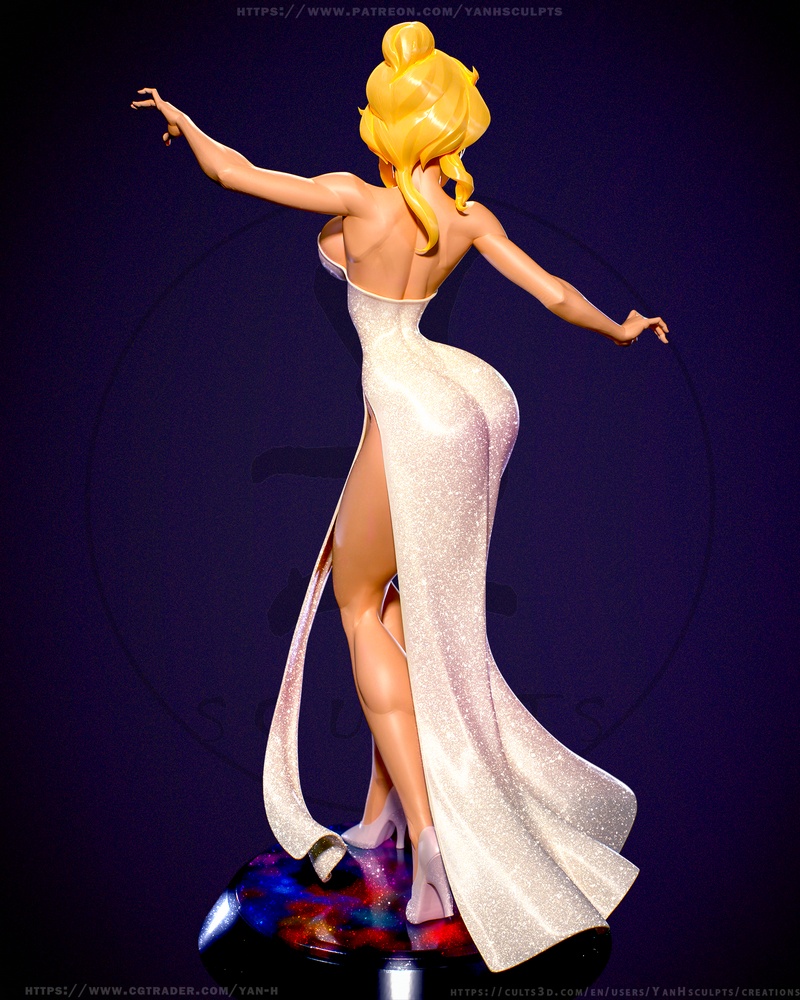 Yan-H出品 | 《Cool World》3D打印模型 | Holli Would角色复刻|Yan-H – Cool World – Holli Would – 3D Print Model