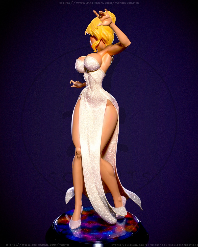 Yan-H出品 | 《Cool World》3D打印模型 | Holli Would角色复刻|Yan-H – Cool World – Holli Would – 3D Print Model