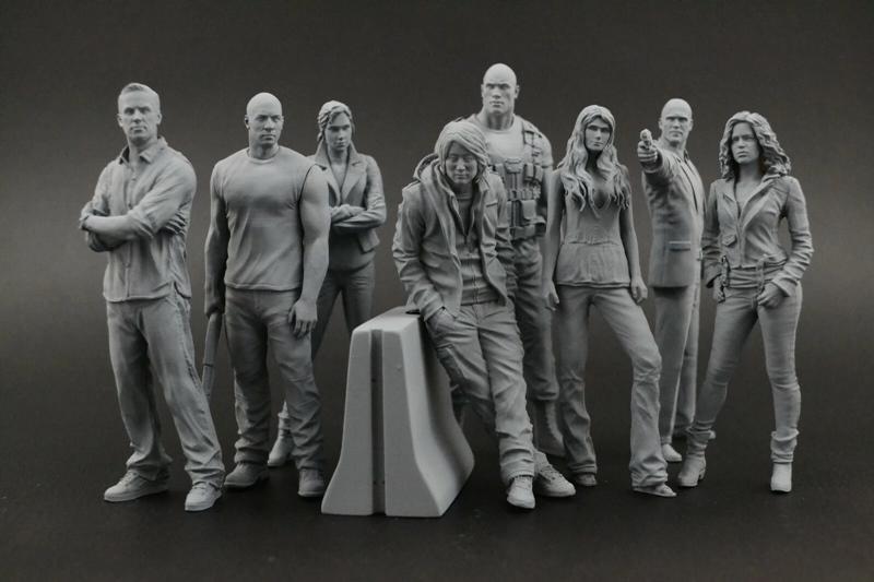 快节奏系列经典角色3D打印模型集|Fast and Furious models – 3D Print Model STL