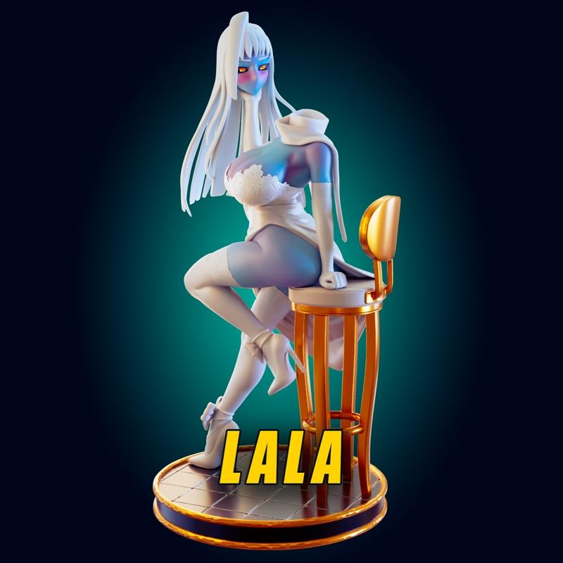 Lala婚礼奇美拉少女3D打印模型|Officer Rhu – Lala Wedding Monster Girl – 3D Print Model STL