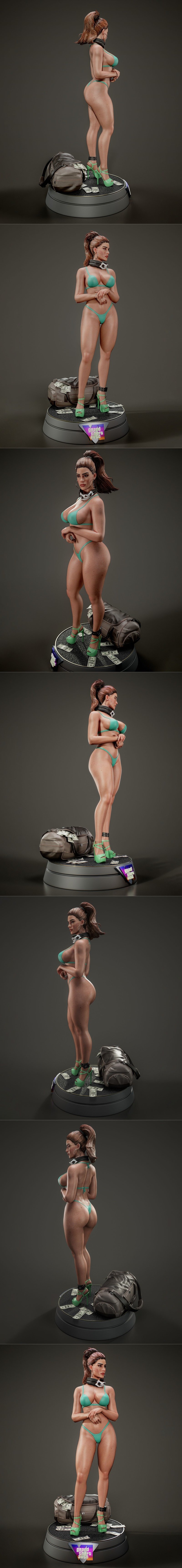 Abe3D - Lucia Caminos - 3D打印模型|Abe3D – Lucia Caminos – 3D Print Model STL
