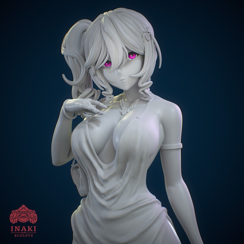 Inaki匠心打造——圣路易斯奢华风——《Azur Lane》3D打印模型|Inaki Sculpts – St. Louis Luxury – Azur Lane – 3D Print Model