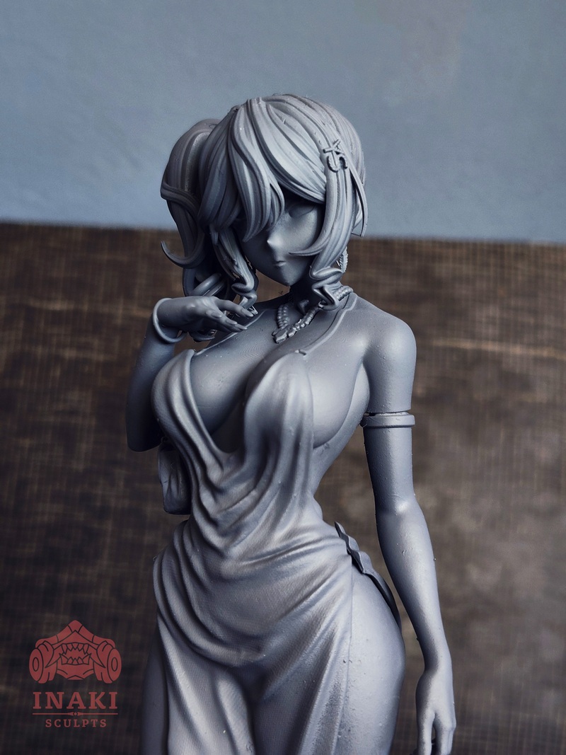 Inaki匠心打造——圣路易斯奢华风——《Azur Lane》3D打印模型|Inaki Sculpts – St. Louis Luxury – Azur Lane – 3D Print Model