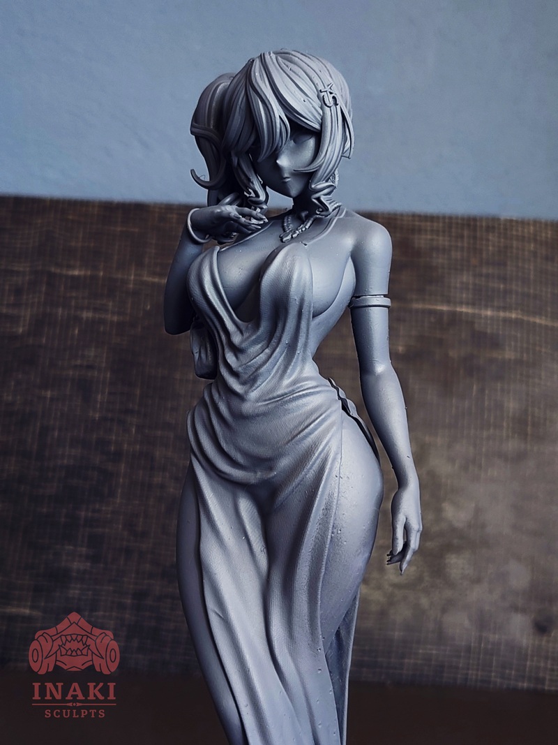Inaki匠心打造——圣路易斯奢华风——《Azur Lane》3D打印模型|Inaki Sculpts – St. Louis Luxury – Azur Lane – 3D Print Model