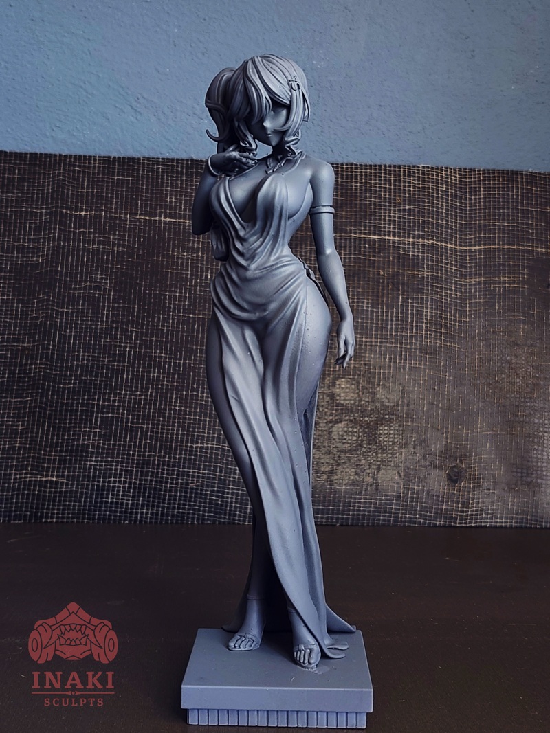 Inaki匠心打造——圣路易斯奢华风——《Azur Lane》3D打印模型|Inaki Sculpts – St. Louis Luxury – Azur Lane – 3D Print Model