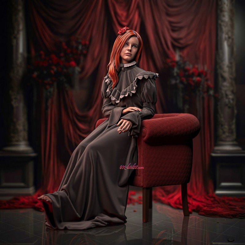 VX-Labs –  Lana Del Rey – 3D打印模型|VX-Labs – Lana Del Rey – 3D Print Model