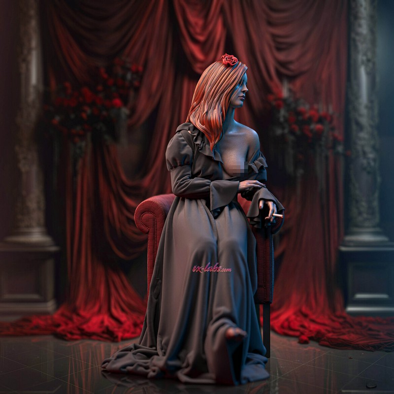 VX-Labs –  Lana Del Rey – 3D打印模型|VX-Labs – Lana Del Rey – 3D Print Model