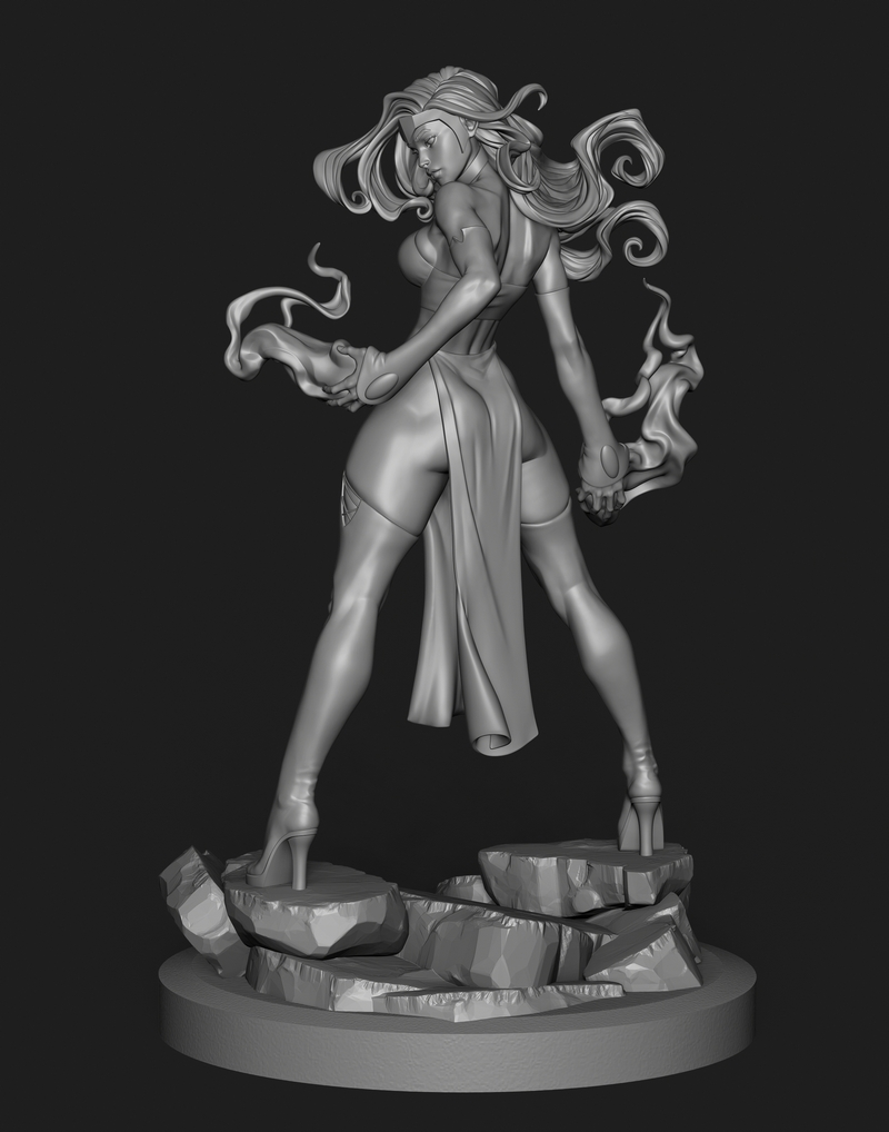 猩红女巫 3D打印模型|Scarlet Witch – 3D Print Model