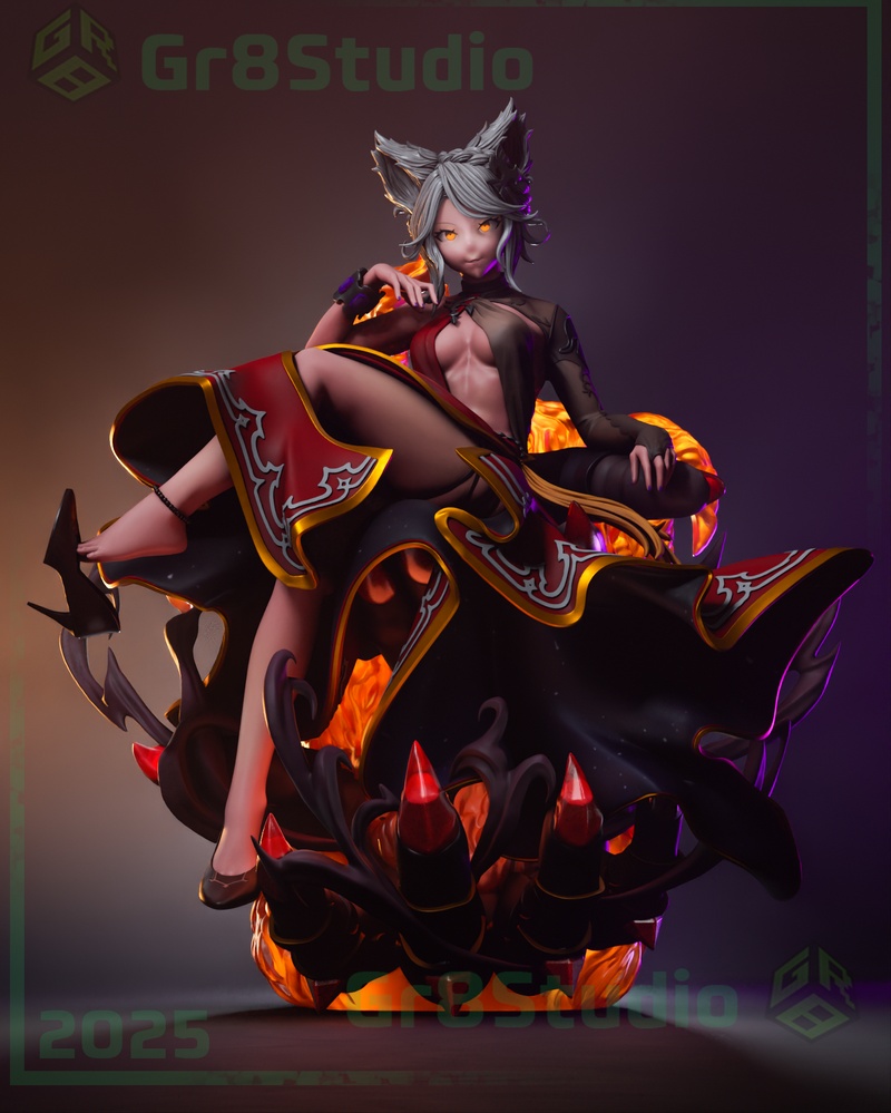 格拉布兰幻想 佛鲁斯 3D打印模型|Gr8Tech – Granblue Fantasy – Fraux – 3D Print Model