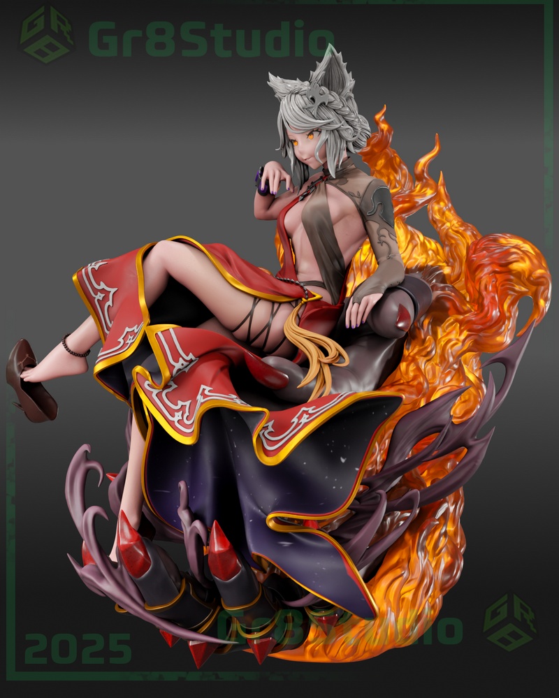 格拉布兰幻想 佛鲁斯 3D打印模型|Gr8Tech – Granblue Fantasy – Fraux – 3D Print Model