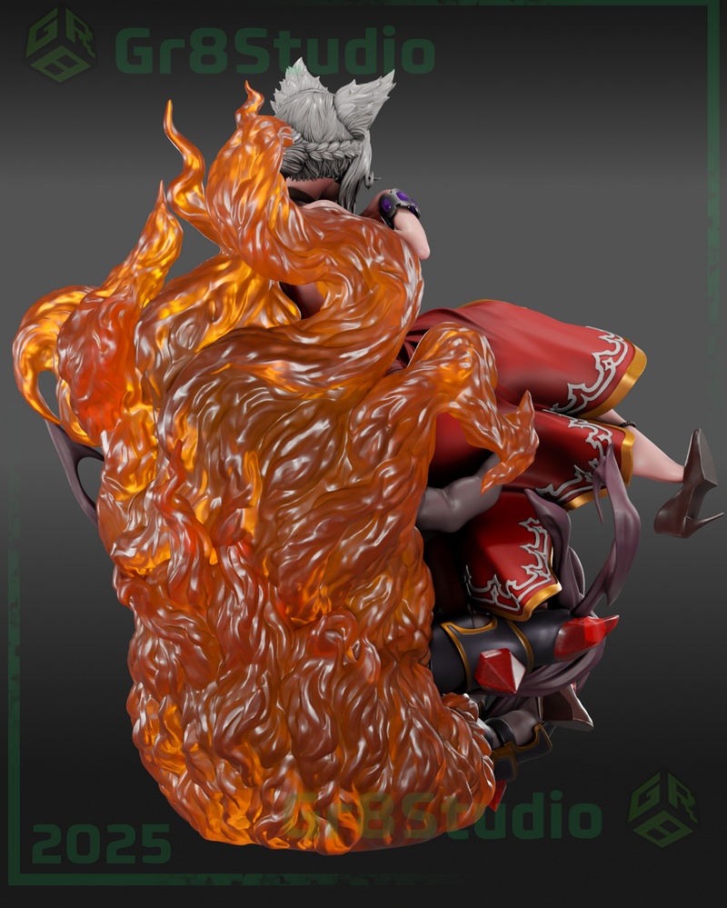 格拉布兰幻想 佛鲁斯 3D打印模型|Gr8Tech – Granblue Fantasy – Fraux – 3D Print Model