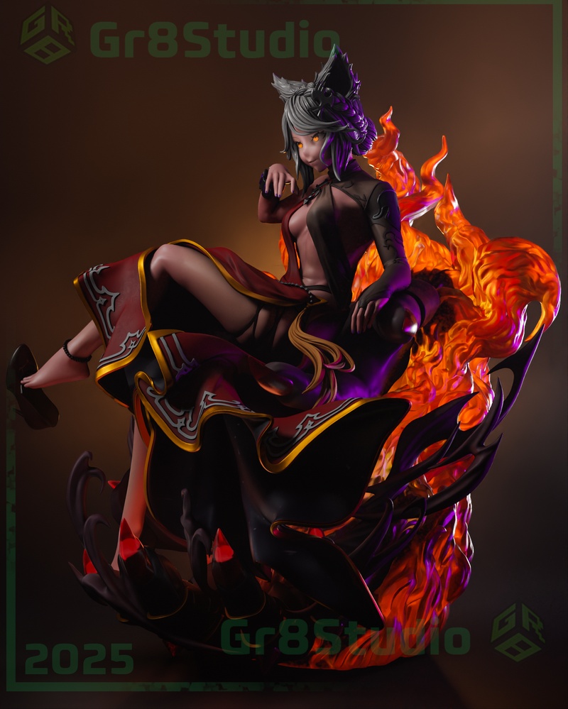 格拉布兰幻想 佛鲁斯 3D打印模型|Gr8Tech – Granblue Fantasy – Fraux – 3D Print Model