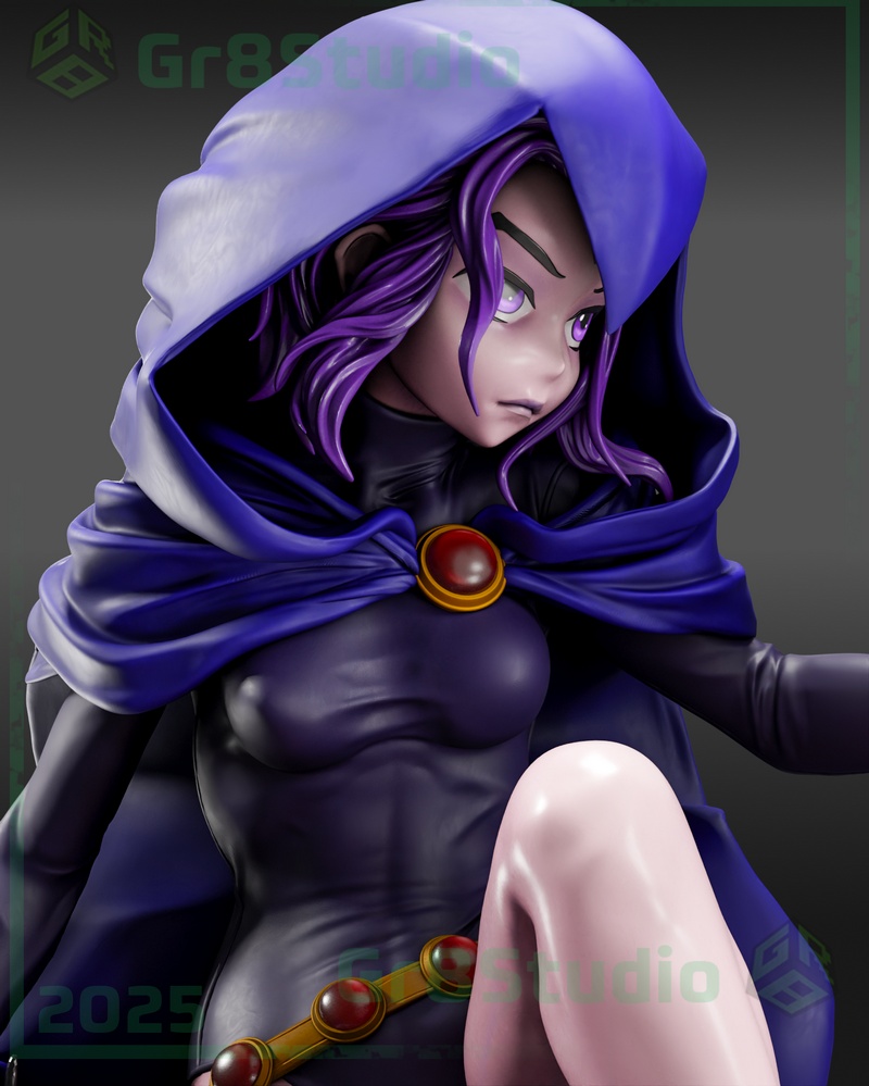 Gr8Tech - 雷文 - 3D打印模型|Gr8Tech – DC – Raven – 3D Print Model