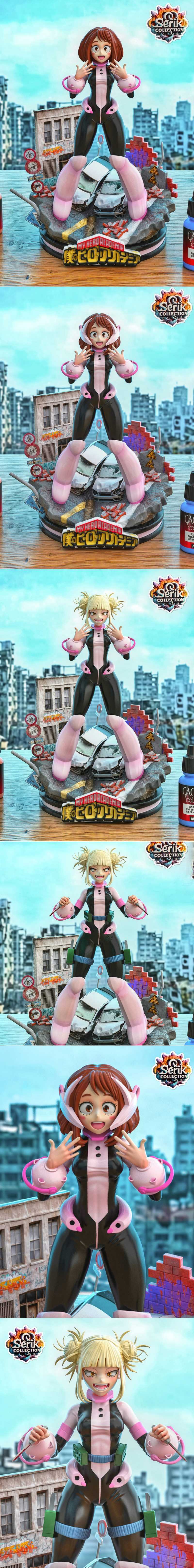 Serik Collection 乌拉拉可可的托加模型 3D打印雕塑|Serik Collection – Toga Himiko (Ochako Uraraka) – 3D Print Model STL