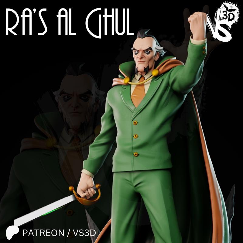 VS3D – 阿尔·古尔 TAS – 3D打印模型|VS3D – Ra’s al Ghul TAS – 3D Print Model STL
