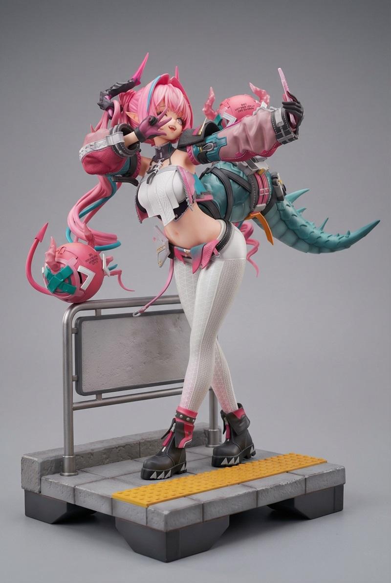 Rubim出品《明日方舟》Yvonne 3D打印模型|Rubim – Arknights – Yvonne – 3D Print Model STL