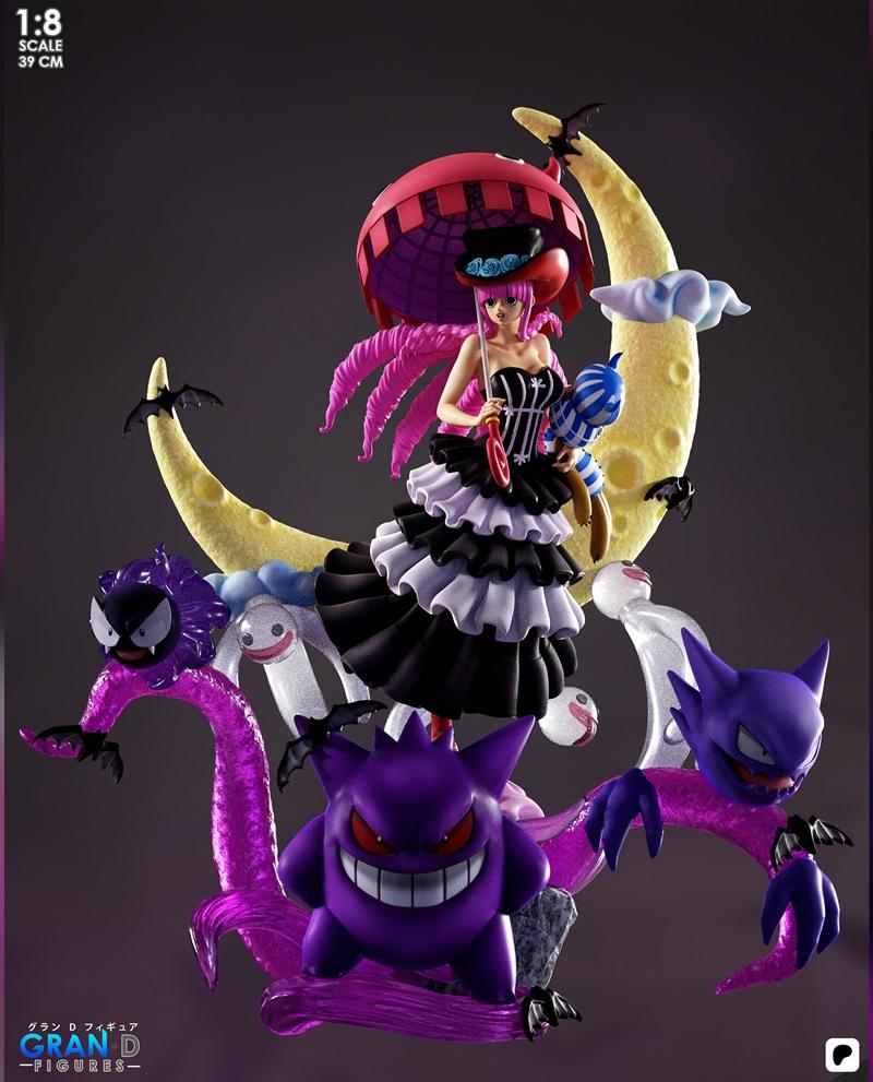 宝可梦佩罗娜 x 甘凯 3D打印模型|Gran D. Figures – Perona x Gengar – 3D Print Model STL