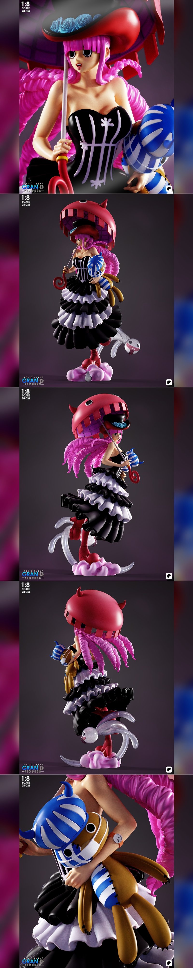 佩尔ona 3D打印模型|Gran D. Figures – Perona – One Piece – 3D Print Model STL