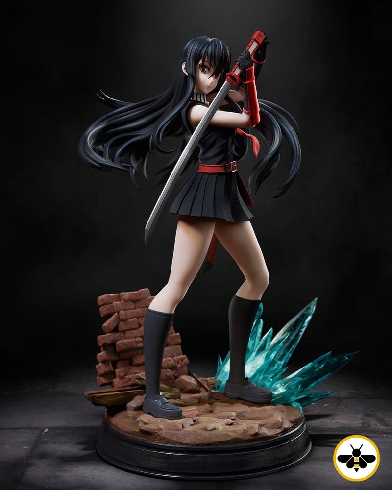 Akame Ga Kill 3D打印模型|Akame – Akame Ga kill – 3D Print Model STL