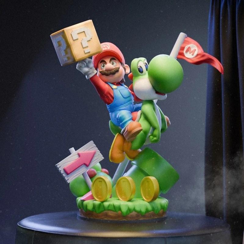 DTR工作室出品：马里奥与莉莉娅3D打印模型|DTR Studio – Mario & Yoshi – 3D Print Model STL