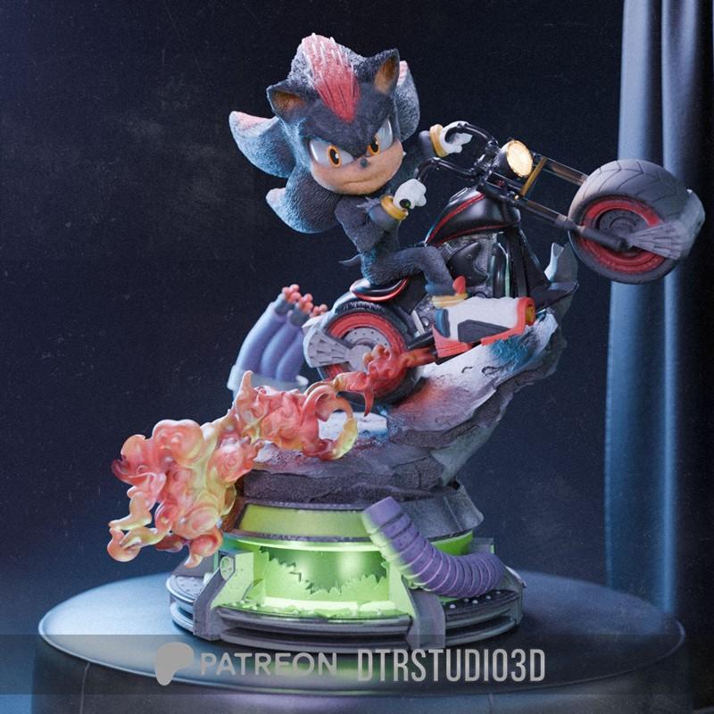 DTR工作室-影之模型-3D打印角色模型|DTR Studio – Shadow – 3D Print Model STL