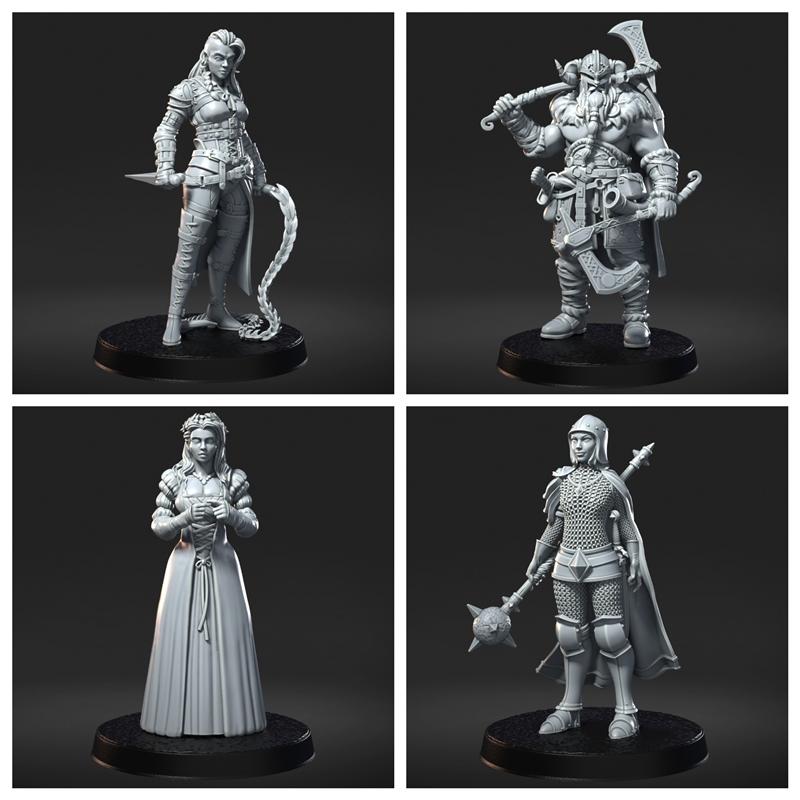龙之谷 2026年2月 3D打印模型 STL|RN Estudio – Dragon Quest February 2026 – 3D Print Model STL