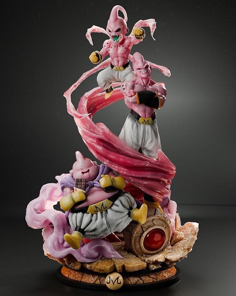DTR工作室 - 七龙珠布欧进化 - 3D打印模型|DTR Studio – Majin Boo Evolution – 3D Print Model STL