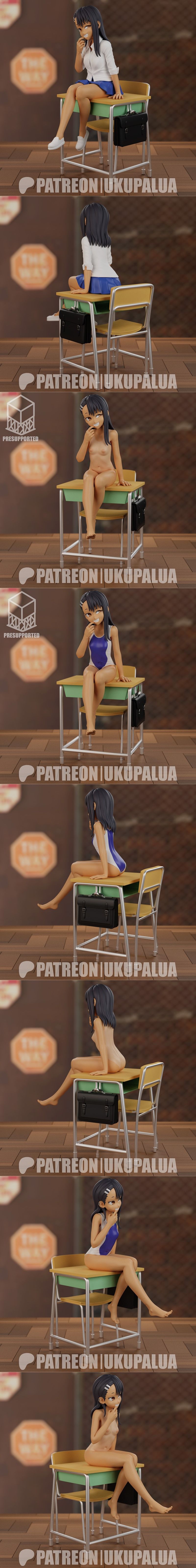 Ukupalua - Hayase Nagatoro 3D打印模型|Ukupalua – Hayase Nagatoro – 3D Print Model STL