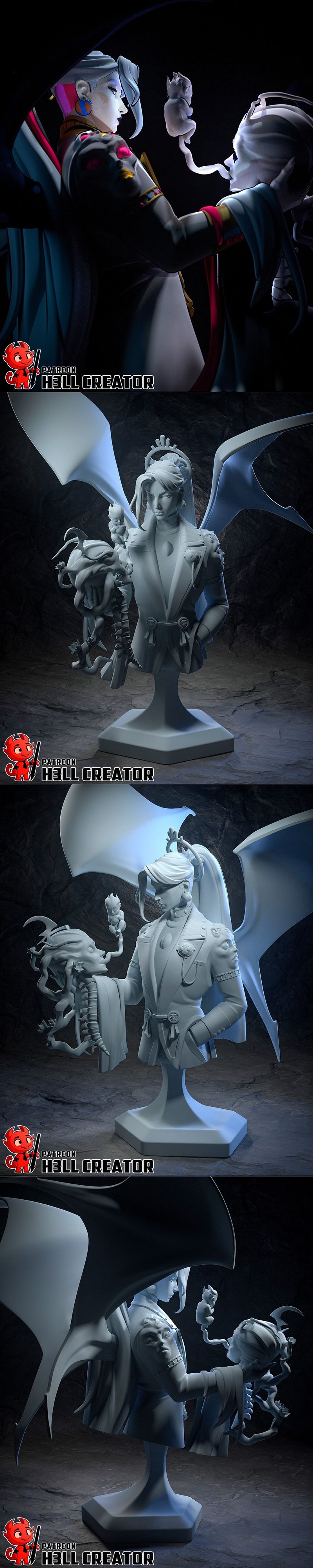 H3LL Creator——混沌——3D打印模型|h3LL creator – Chaos – 3D Print Model STL