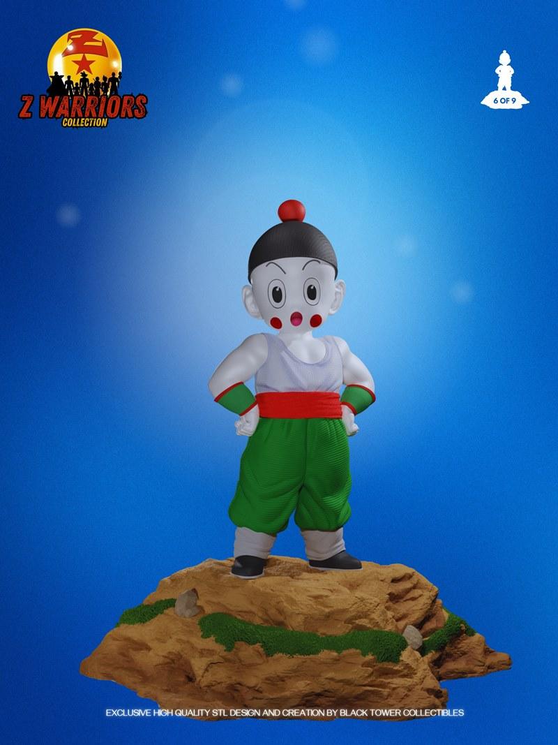 黑塔收藏品 - 龙珠 - 3D打印模型|Black Tower Collectibles – Chaoz – Dragon Ball – 3D Print Model STL