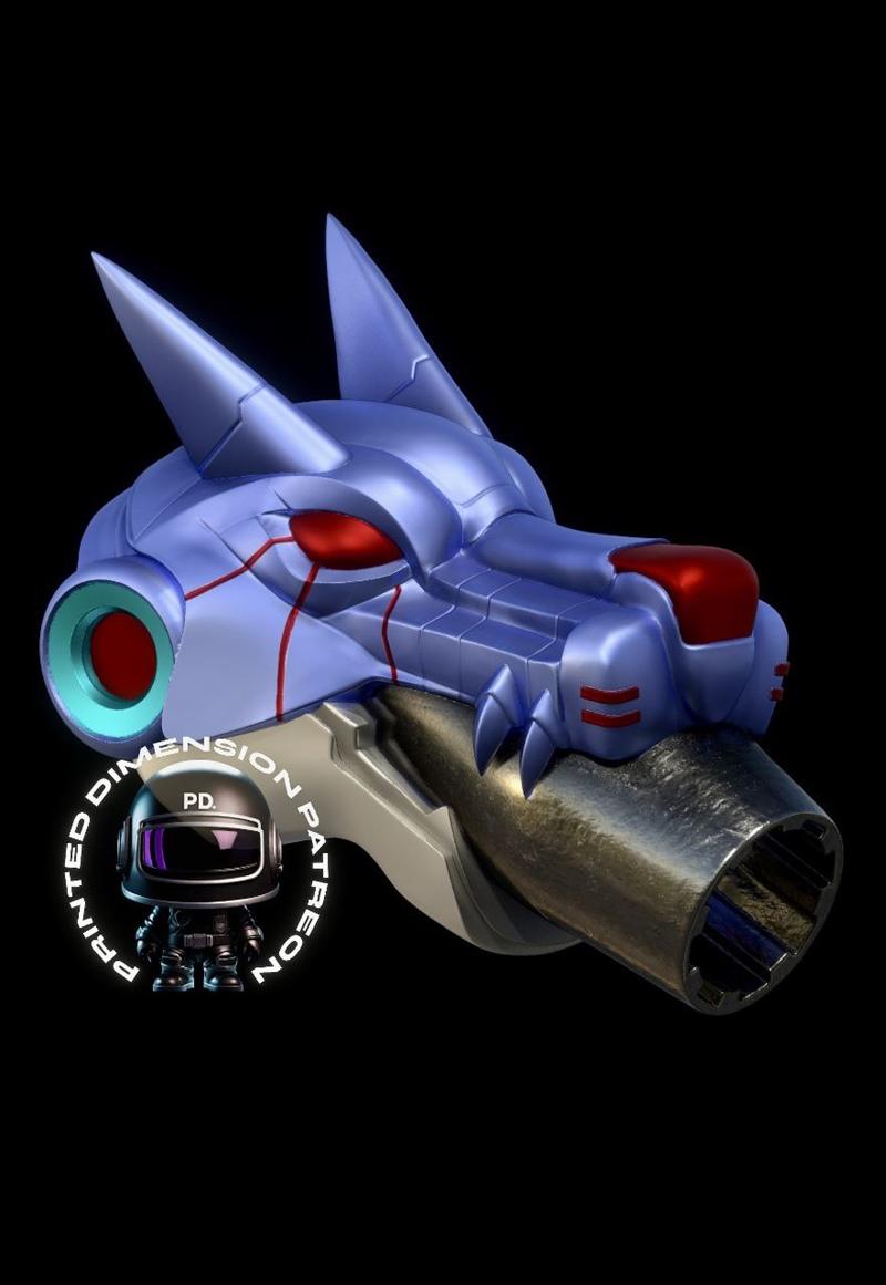 Garry Cannon 《奥米加蒙》《奥米诺蒙》3D打印模型|Garry Cannon Omegamon – Omnimon – Digimon – 3D Print Model STL