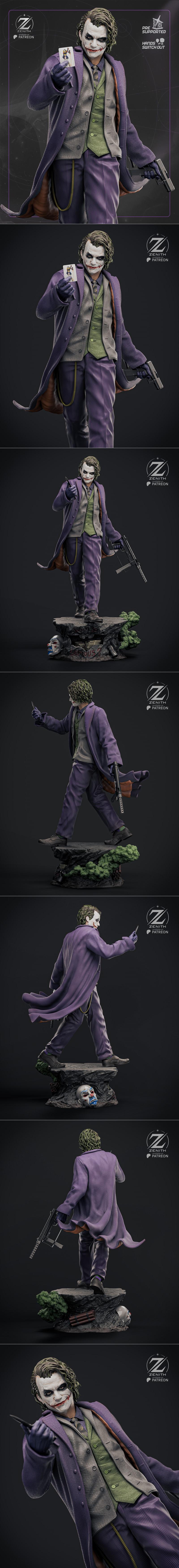 Zenith Studios - 木偶 - 3D打印模型|Zenith Studios – The Clown – 3D Print Model STL