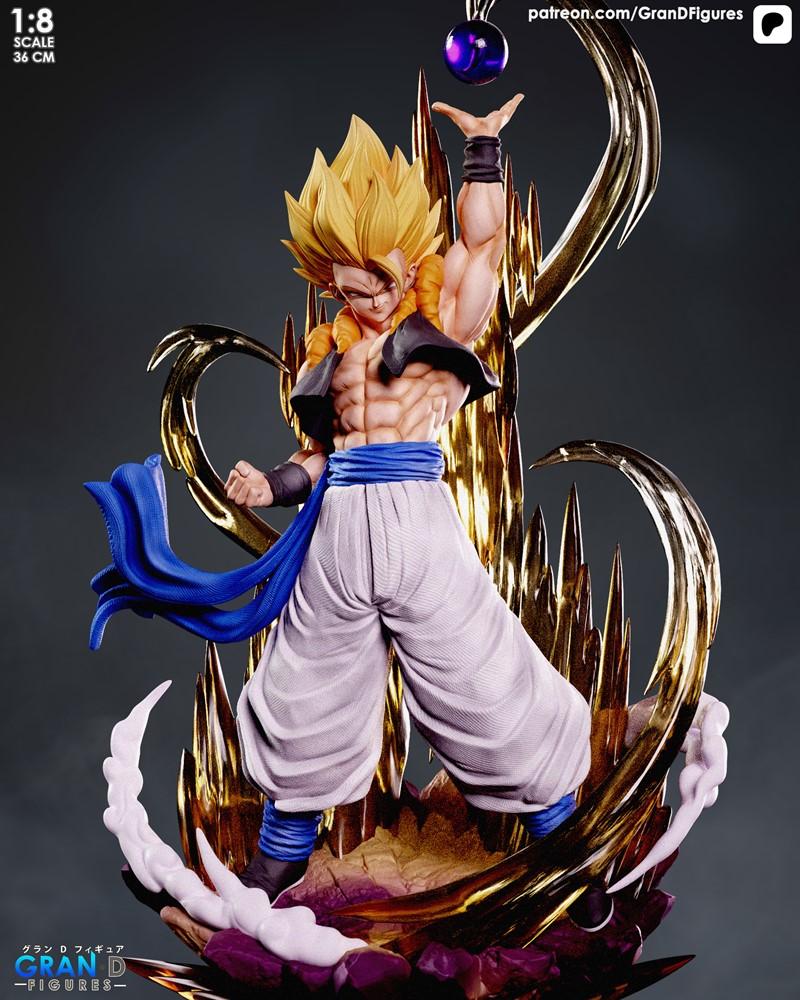 龙珠Z Gogeta 3D打印模型|Gran D. Figures – Gogeta – Dragon Ball Z – 3D Print Model STL