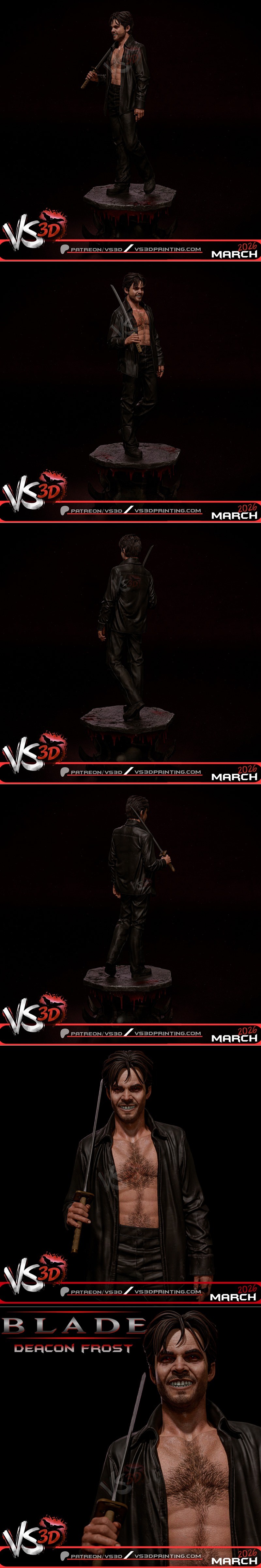 VS3D – 《德肯·弗罗斯特》3D打印模型|VS3D – Deacon Frost – 3D Print Model STL