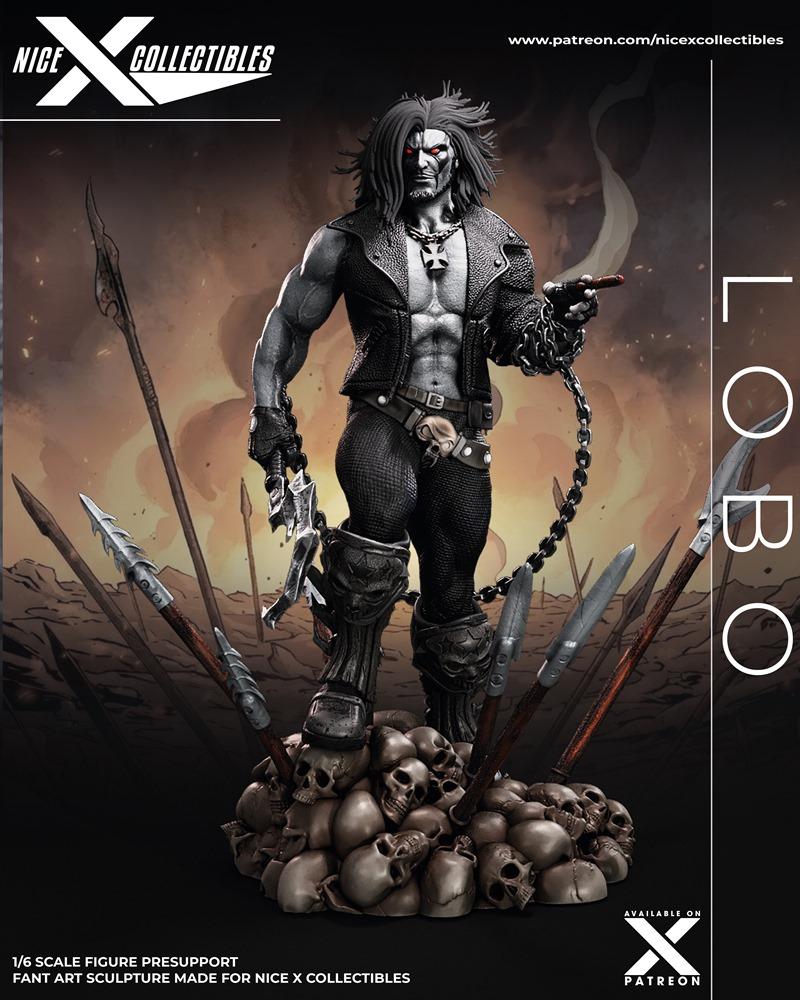 Nice X Collectibles - Lobo - 3D打印模型|Nice X Collectibles – Lobo – 3D Print Model STL