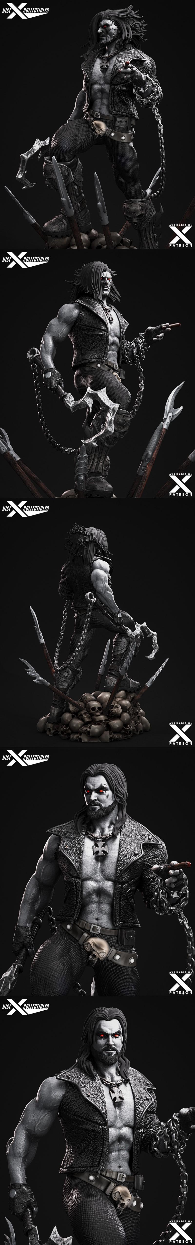 Nice X Collectibles - Lobo - 3D打印模型|Nice X Collectibles – Lobo – 3D Print Model STL
