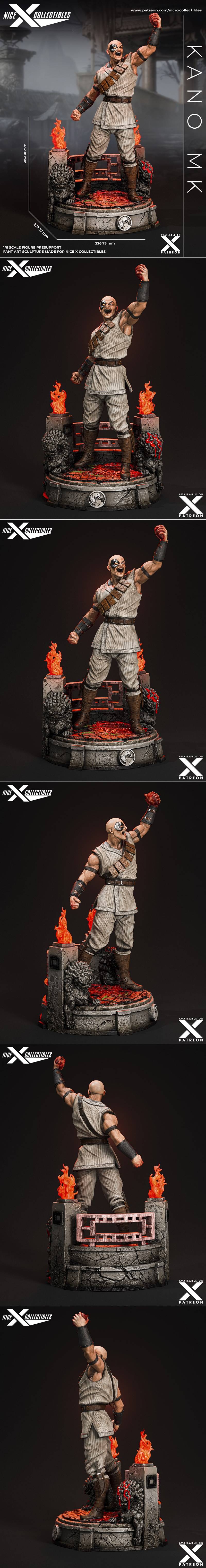 Kano 3D打印模型|Nice X Collectibles – Kano – 3D Print Model STL