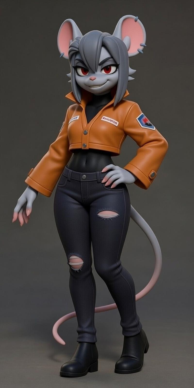 Femboy鼠标 3D打印模型|Femboy mouse – 3D Print Model STL