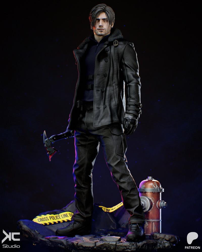 KcStudio – 乐恩 – 3D打印模型|KcStudio – Leon – 3D Print Model STL