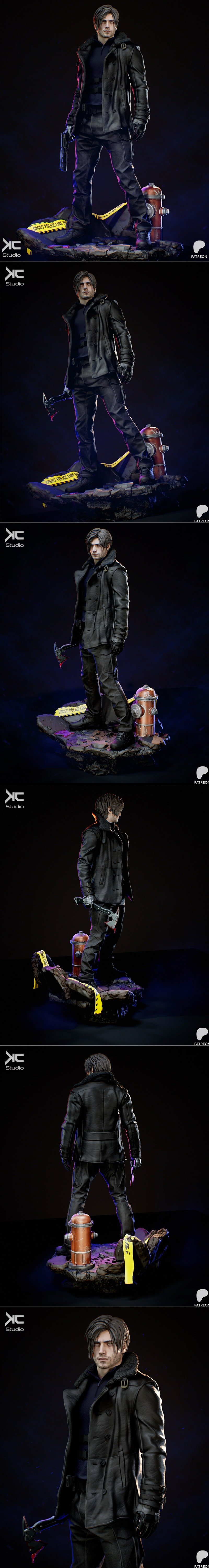 KcStudio – 乐恩 – 3D打印模型|KcStudio – Leon – 3D Print Model STL