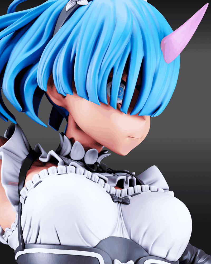 Gr8Tech – 《Re:Zero》角色3D打印模型|Gr8Tech – Re Zero – Rem – 3D Print Model