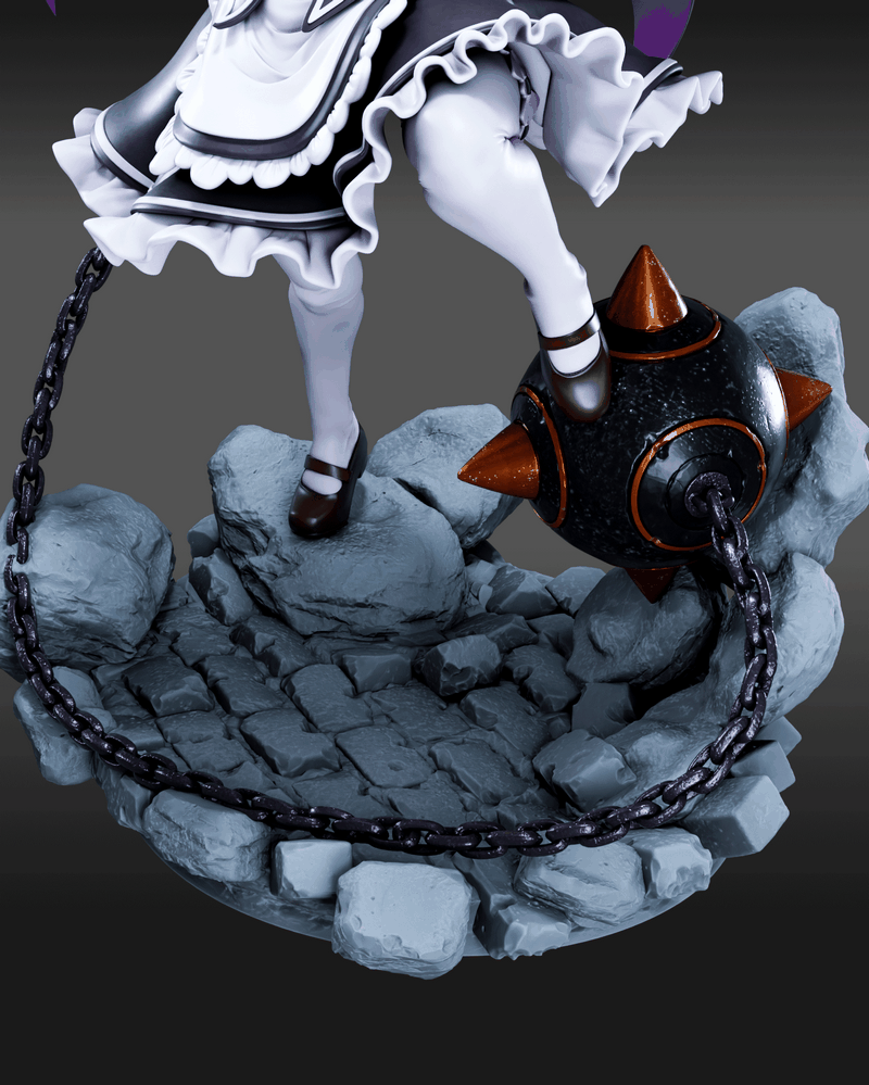 Gr8Tech – 《Re:Zero》角色3D打印模型|Gr8Tech – Re Zero – Rem – 3D Print Model