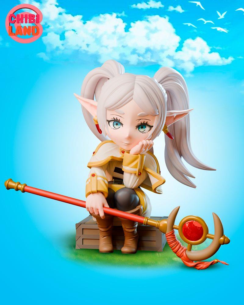 弗里尔Chibi 3D打印模型|Chibi Land Figures – Frieren Chibi – 3D Print Model STL