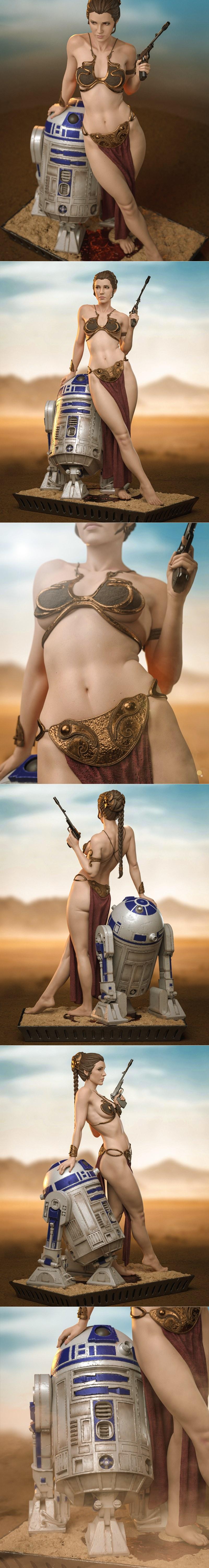 CA 3D工作室-莱娅公主-3D打印模型|CA 3D Studios – Princess Leia – 3D Print Model STL