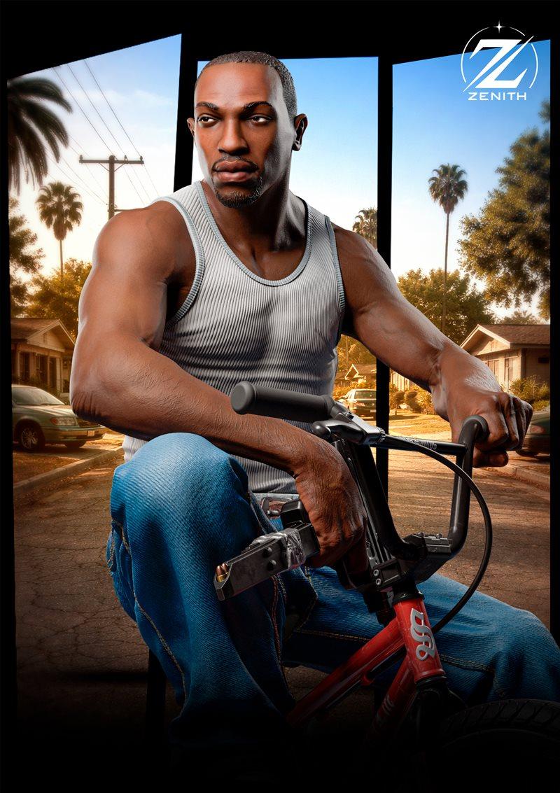 Zenith Studios – 3D打印模型 – 动漫游戏角色立体模型|Zenith Studios – CJ – 3D Print Model STL