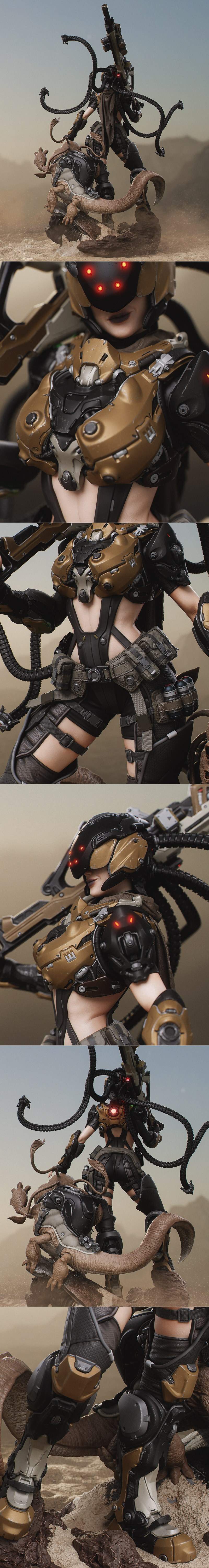 CA 3D工作室 - 3D打印模型 - Kyla角色模型|CA 3D Studios – Kyla – 3D Print Model STL